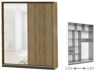 Аэлита-К Шкаф-купе ПШ-2.9 + Фасад Аэлита К [Аэлита]