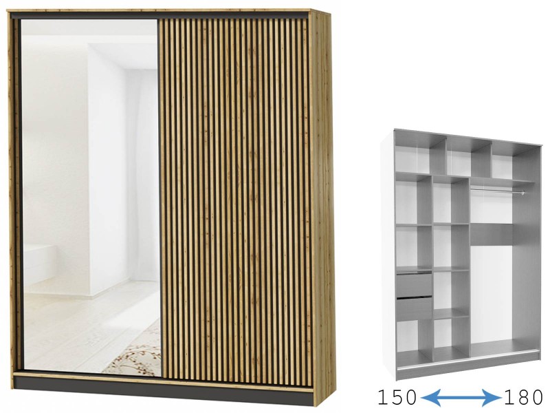 Аэлита-К Шкаф-купе ПШ-2.9 + Фасад Аэлита К [Аэлита]