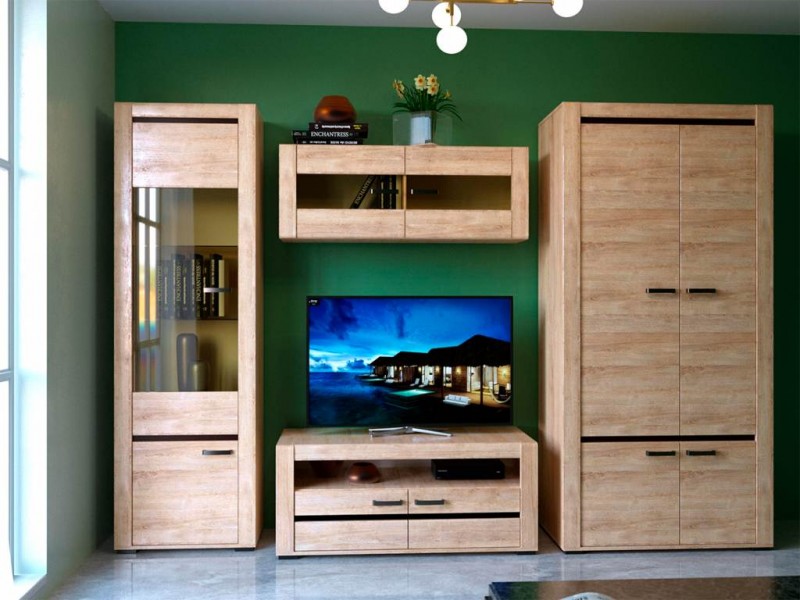 Бьянка секция №1 тумба ТВ [Бьянка]