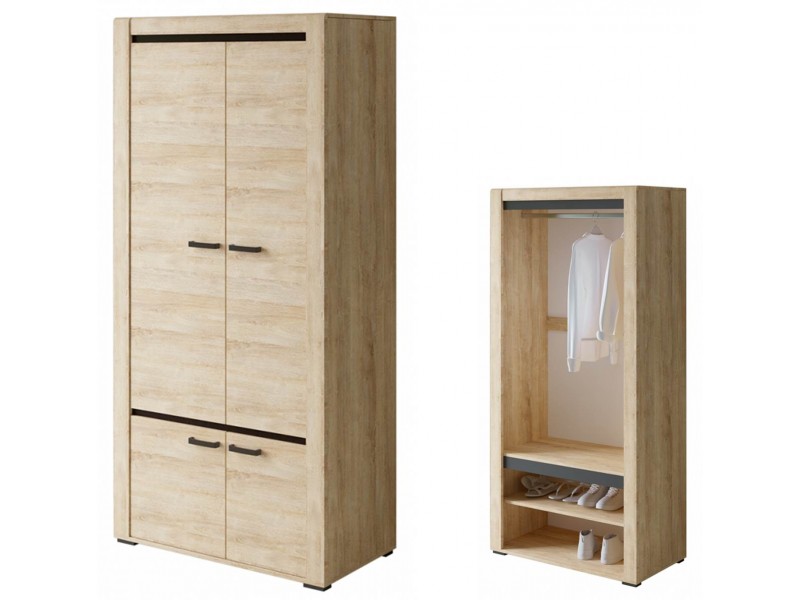 Бьянка секция №2 Шкаф двухстворчатый [Бьянка]