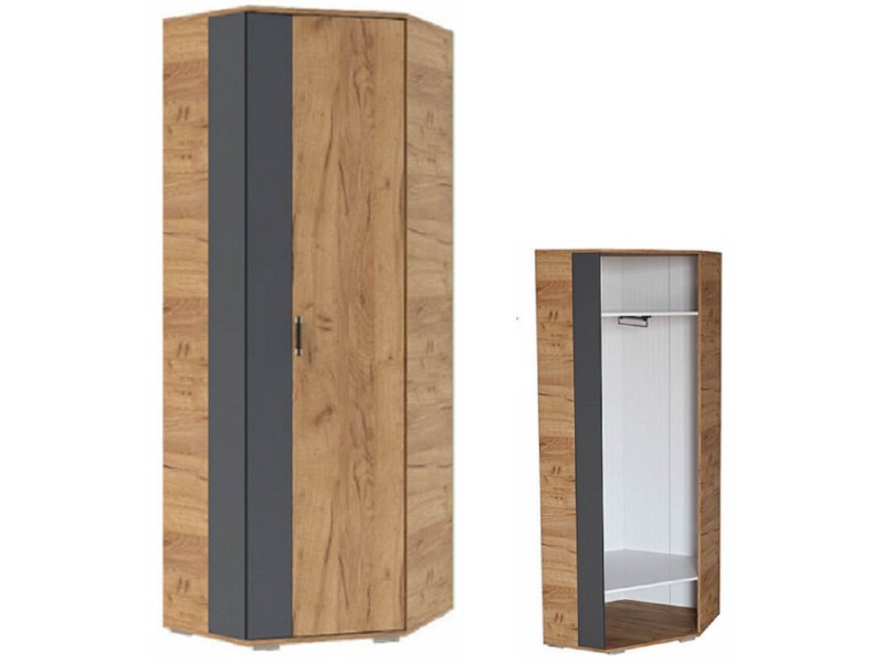 Бостон секция №1 Шкаф угловой 756х756 [Бостон Росток]