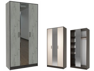 Диана-4 секция №10 Шкаф трёхстворчатый с зеркалом [Диана-4]