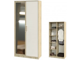 Эдем-1 секция №5 Шкаф двухстворчатый с зеркалом [Эдем-1]