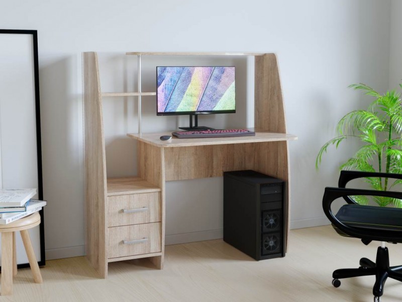 КЛ №6.2 Правый Компьютерный стол [Столы Компьютерные]