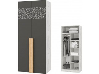 Кент-1 секция №21 Шкаф двухстворчатый, фасад с рисунком [Кент-1]