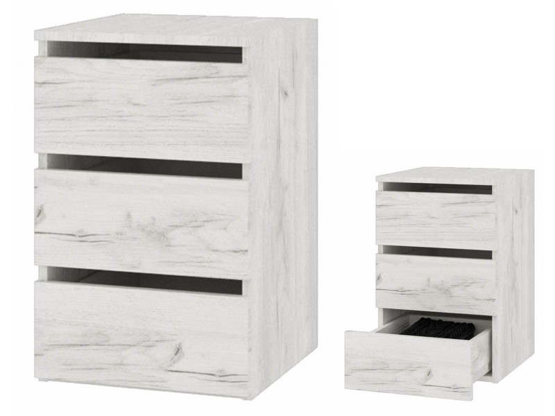 Кент-1 секция №4 Тумба с тремя ящиками [Кент-1]