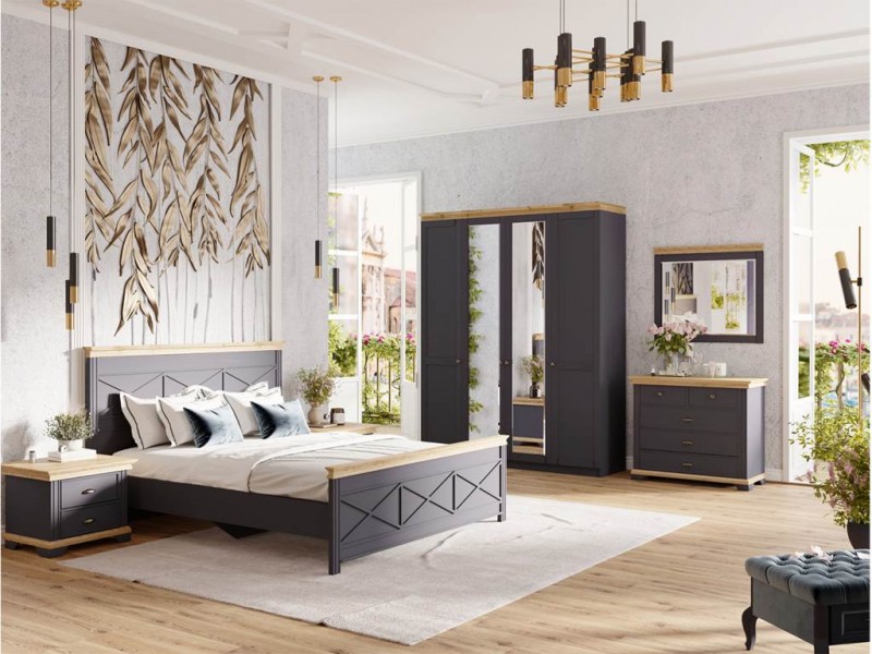 Лиана-1 Спальня, Комплект-1 [Лиана-1]