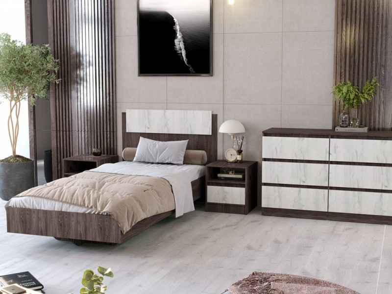 Милана секция №19 Кровать 90х200 [Милана]