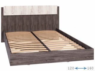 Милана секция №18/№20 Кровать двуспальная [Милана]