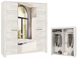 Моника Шкаф четырёхстворчатый с зеркалами [Моника]