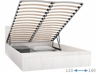 Сабрина-2 Кровать КД-1.12 двуспальная с подъёмным механизмом [Сабрина-2]