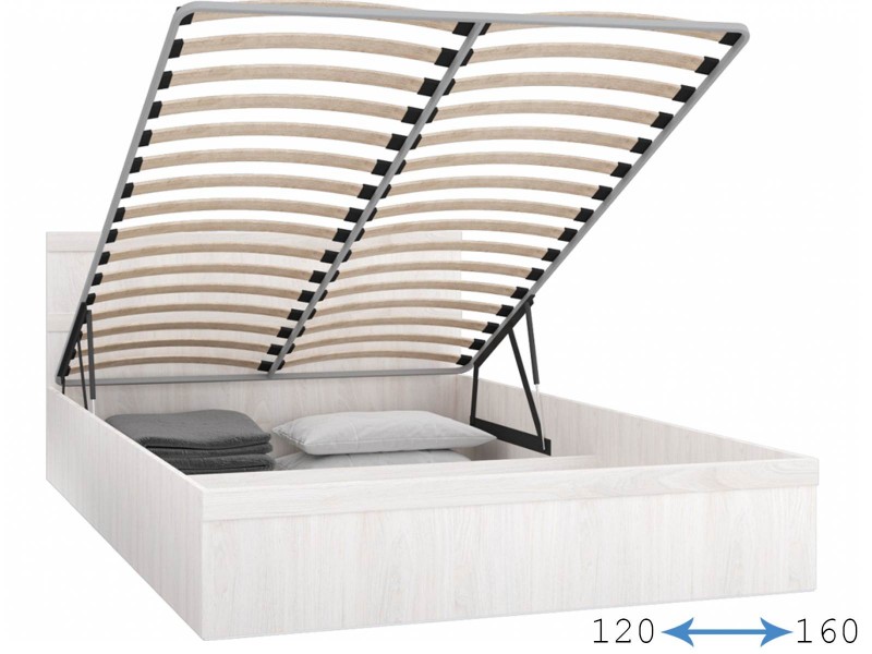 Сабрина-2 Кровать КД-1.12 двуспальная с подъёмным механизмом [Сабрина-2]