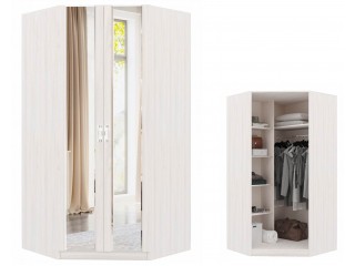 Сабрина-2 Шкаф ПШ-9 угловой с зеркалом 1160х1160 [Сабрина-2]