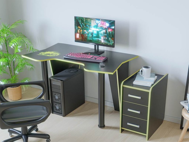 КЛ №9.1 Компьютерный стол [Столы игровые]