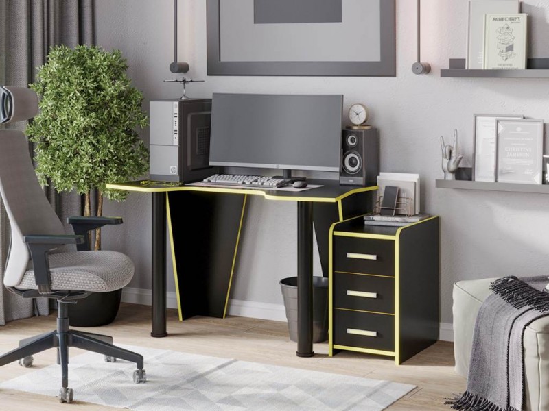 КЛ №9.1 Компьютерный стол [Столы игровые]