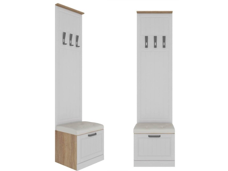 Венеция-1 секция №2 Тумба с вешалкой [Венеция-1 Росток]