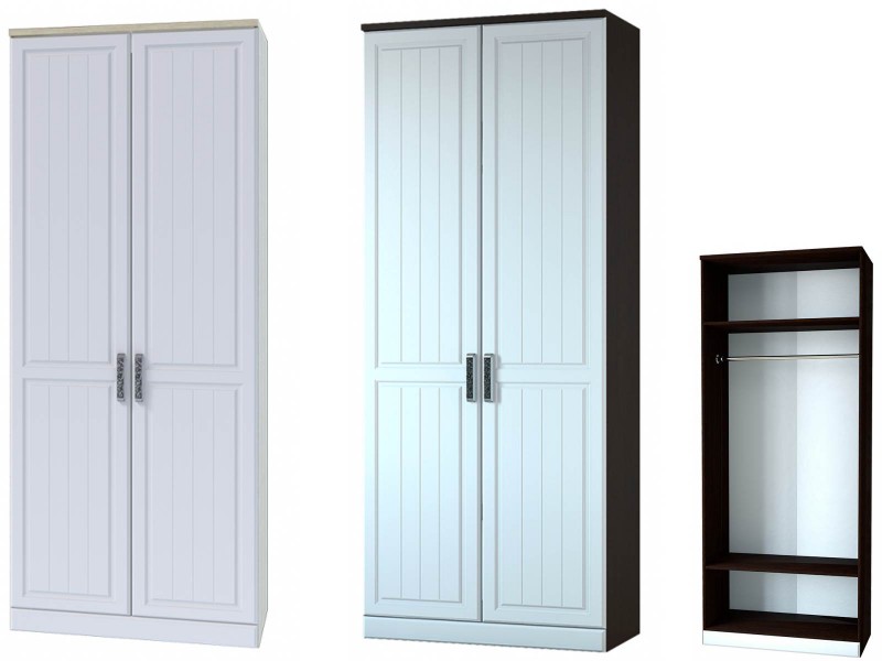 Венеция-1 секция №3 Шкаф двухстворчатый [Венеция-1 Росток]