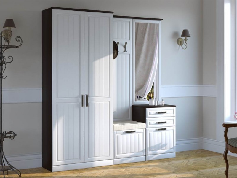 Венеция-1 Прихожая модульная, Комплект-1 [Венеция-1 Росток]