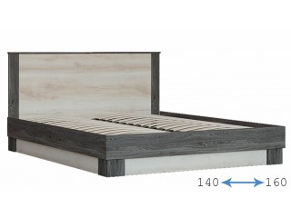 Версаль-1 Кровать КД-2.6 двуспальная [Версаль-1]