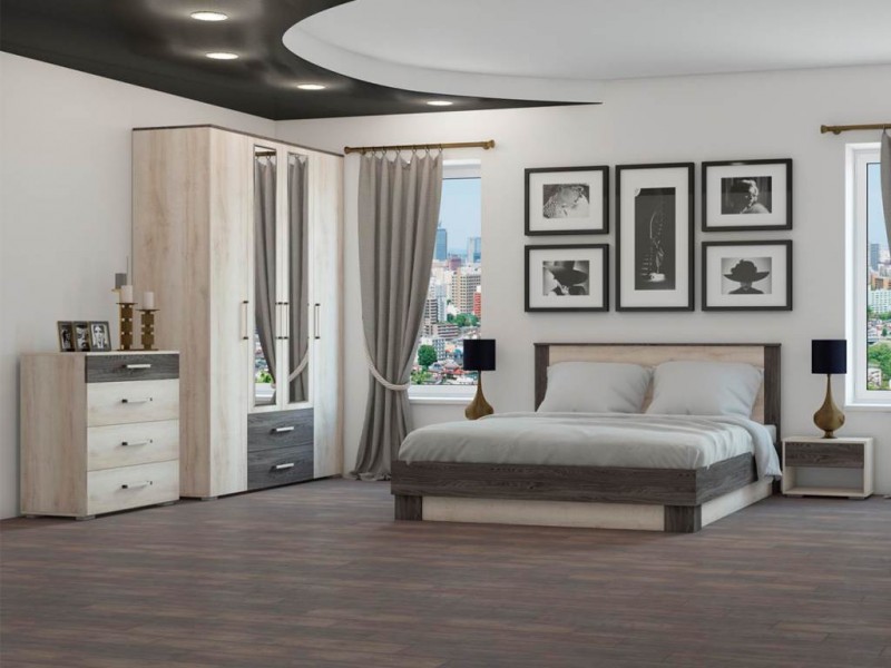 Версаль-1 Спальня, Комплект-1 [Версаль-1]