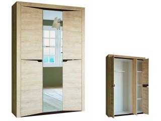 Версаль-5 секция №17 Шкаф трёхстворчатый с зеркалами [Версаль-5]