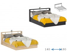 Камелия Кровать двуспальная с настилом [Камелия СВК]