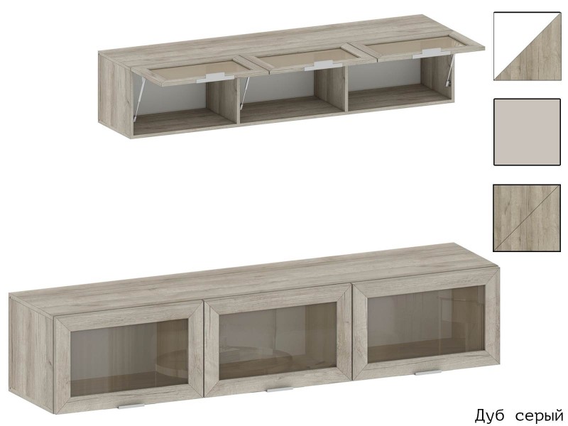Анима АН-3006 Шкаф-витрина навесной [Анима]
