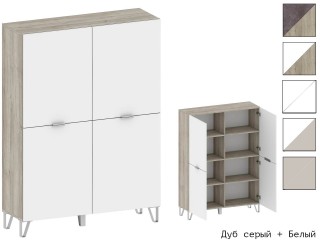 Анима ШК-3025 Шкаф с полками h1548мм [Анима]