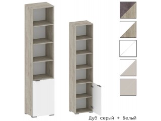 Анима ШК-3030 Пенал с открытыми полками и дверцей [Анима]