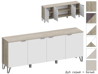 Анима ТБ-3202 Тумба ТВ с распашными фасадами [Анима]