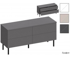 Энсо ТБ-3702 Тумба ТВ с выдвижными ящиками [Энсо]