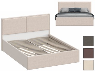 Серия F-КР-430-М Кровать с настилом из ламелей 160х200 [Серия F]