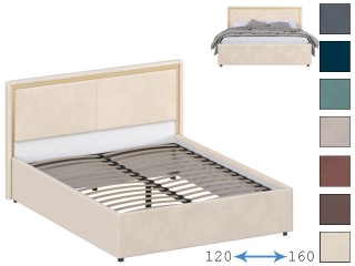 Серия F-КР-431-М-12/14/16 Кровать с основанием [Серия F]