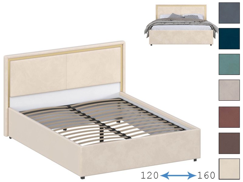 Серия F-КР-431-М-12/14/16 Кровать с основанием [Серия F]