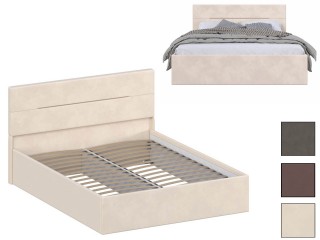 Серия F-КР-432-М Кровать с настилом из ламелей 160х200 [Серия F]