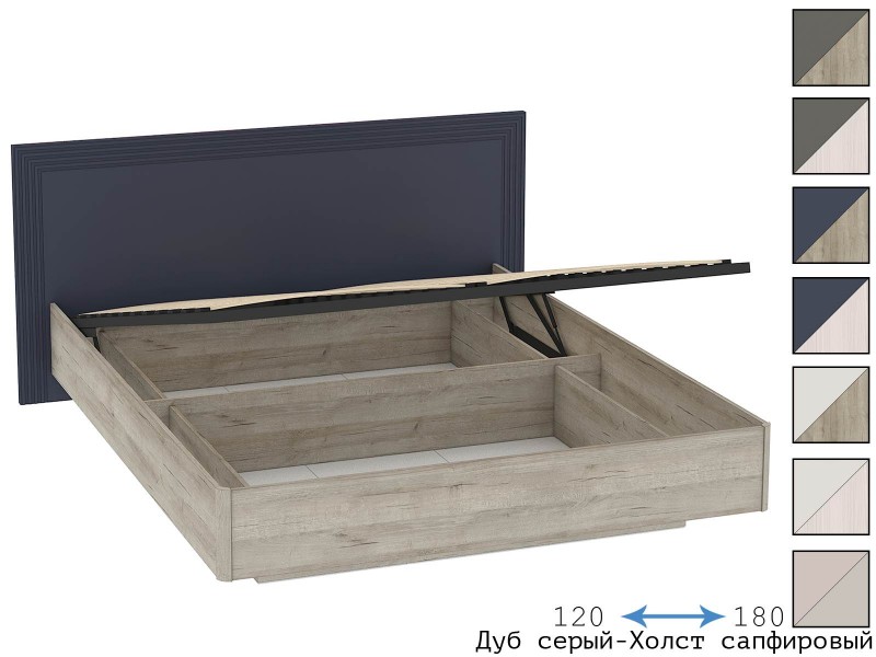 Лежер КРП-310-16-12/14/16/18 Кровать изголовье ЛДСП с подъёмным механизмом [Лежер]