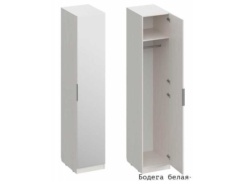 Лежер ШК-3124 Шкаф-пенал с зеркалом [Лежер]