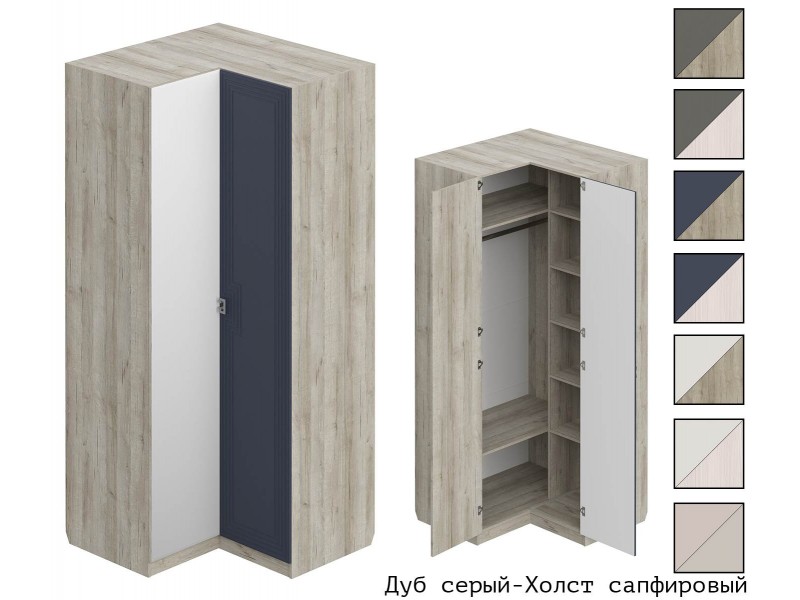 Лежер ШК-3128 Шкаф угловой с зеркалом [Лежер]