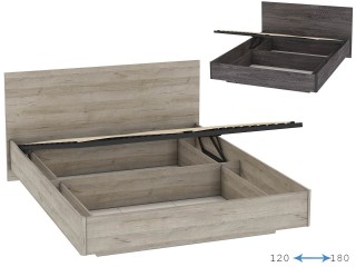 Шаде КРП-291-16-12/14/16/18 Кровать с подъёмным механизмом [Шаде]