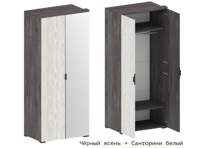 Шаде ШК-2903 Шкаф двухстворчатый с зеркалом [Шаде]