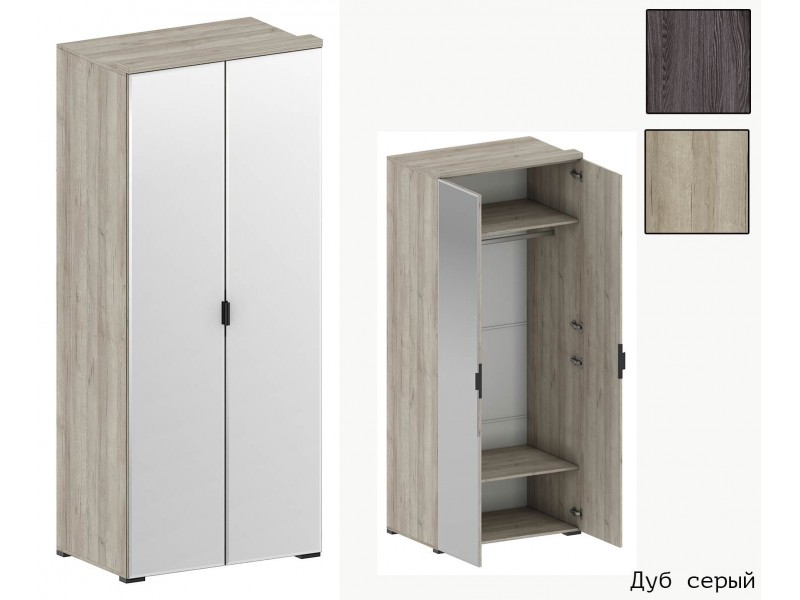 Шаде ШК-2904 Шкаф двухстворчатый с зеркалами [Шаде]