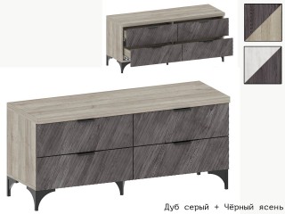 Шаде ТБ-3402 Тумба ТВ с выдвижными ящиками [Шаде]