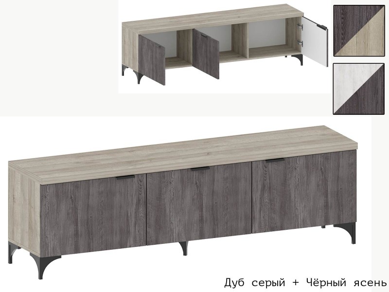 Шаде ТБ-3406 Тумба ТВ с распашными фасадами [Шаде]