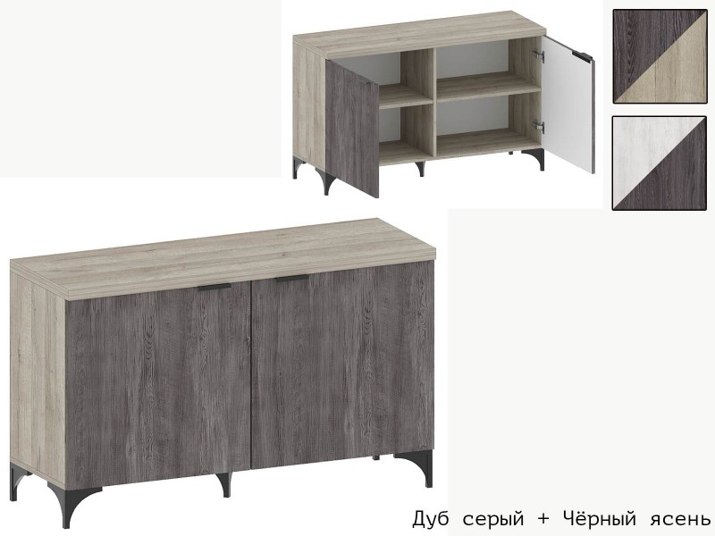 Шаде ТБ-3410 Тумба ТВ с распашными фасадами [Шаде]