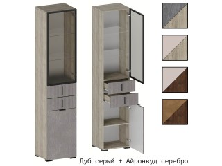Шер ШК-3319 Шкаф-витрина с выдвижными ящиками [Шер]