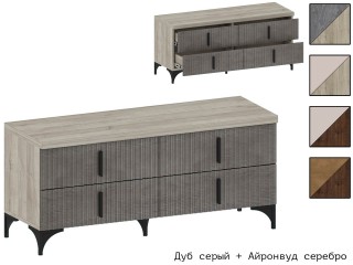 Шер ТБ-3302 Тумба ТВ с выдвижными ящиками [Шер]