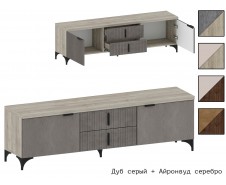 Шер ТБ-3305 Тумба ТВ с выдвижными ящиками и распашными фасадами [Шер]