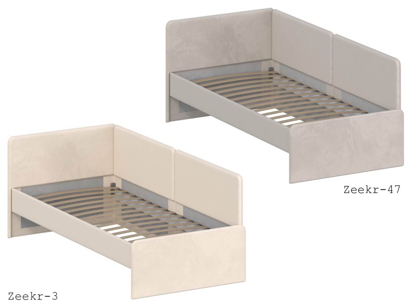 То-то КР-434-М Кровать с настилом из ламелей 90х200 без ящиков [Серия F]