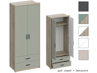 Юми ШК-3515 Шкаф двухстворчатый с ящиками [Юми]