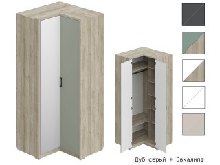 Юми ШК-3528 Шкаф угловой с зеркалом [Юми]